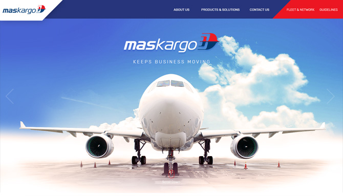 MABkargo website screenshot